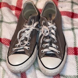 CONVERSE grey lowtop sneaker bundle
